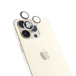 Folie de protectie camera foto pentru iPhone 14 Pro si iPhone 14 Pro Max, Gold