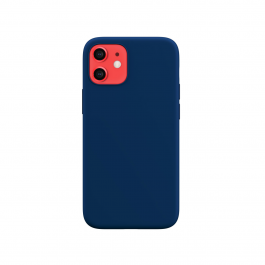Husa de protectie NEXT ONE pentru iPhone 12 Mini, Silicon, Albastru