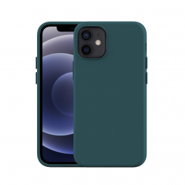 Husa de protectie NEXT ONE pentru iPhone 12 Mini, Silicon, Verde