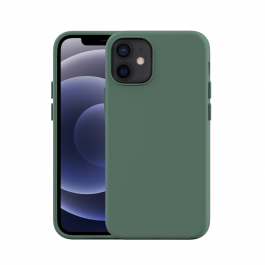 Husa de protectie NEXT ONE pentru iPhone 12 Mini, Silicon, Mint