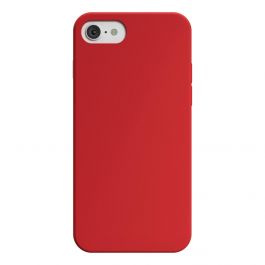 Husa de protectie NEXT ONE pentru iPhone SE, Silicon, Rosu