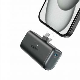 Baterie externa Anker Nano 5000 mAh 22.5W conector USB-C negru