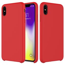 Husa de protectie Next One pentru iPhone XR, Silicon, Rosu