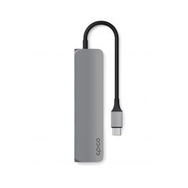 Adaptor EPICO USB Type-C Hub Multi-Port 4k HDMI - space grey/black