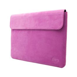 Husa de protectie REDANT cu clapă pentru MacBook Pro 14, Piele, Cyclamen