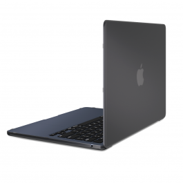 Carcasa de protectie Next One pentru MacBook Air 13” M2, Smoke Black