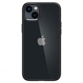 Resigilat: Husa de protectie Spigen Crystal Hybrid pentru iPhone 14, Negru