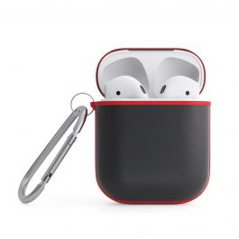 Husa de protectie NEXT ONE pentru AirPods, TPU, Rosu