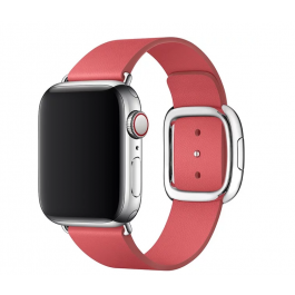 Curea Apple Watch 40mm Band: Peony Pink Modern Buckle Band - Large
