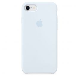 Husa de protectie Apple pentru iPhone 7/8/SE, Silicon, Sky Blue