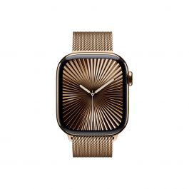Curea Apple pentru Apple Watch 42mm Milanese Loop, Gold Milanese Loop