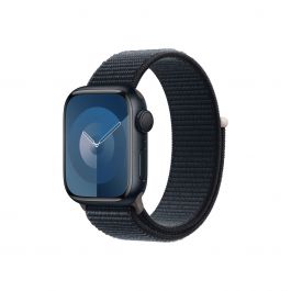 Apple Watch 9 GPS + Cellular, 41mm Midnight Aluminium Case, Midnight Sport Loop