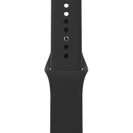 Curea NEXT ONE pentru Apple Watch 42/44mm, Silicon, Negru