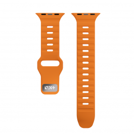 Curea NEXT ONE ACTIVE pentru Apple Watch 40/42mm, Silicon, Portocaliu