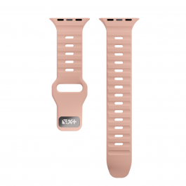 Curea NEXT ONE ACTIVE pentru Apple Watch 40/42mm, Silicon, Roz