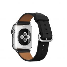 Curea Apple Watch 38mm Black Classic Buckle