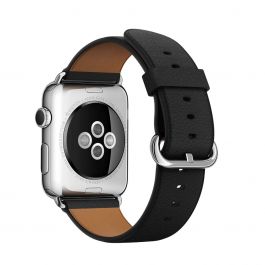 Curea Apple Watch 42mm Black Classic Buckle