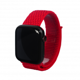 Resigilat: Curea Next One pentru Apple Watch 38/40mm Sport Loop, Rosu