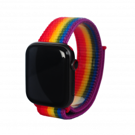 Curea Next One pentru Apple Watch 42/44mm Sport Loop, Pride, Resigilat