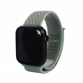Curea Next One pentru Apple Watch 42/44mm Sport Loop, Marine Green