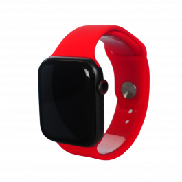 Curea Next One pentru Apple Watch 38/40mm, Silicon, Rosu