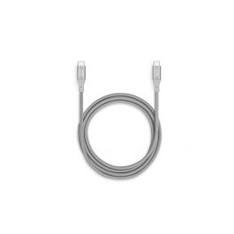 Cablu de date Epico BRAIDED USB-C CABLE 1.8m - silver
