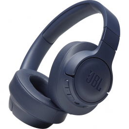 Casti Over-Ear JBL Tune 700BT, Wireless, Bluetooth, Functie bass, Autonomie 24 ore, Albastru