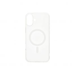 Husa de protectie Dviced cu Magsafe pentru iPhone 16, Alb Transparent