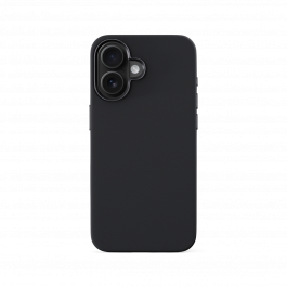 Husa de protectie EPICO din silicon pentru iPhone 16, Negru