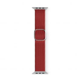 Curea Epico Strap Braided pentru Apple Watch 42/44/45mm, Rosu
