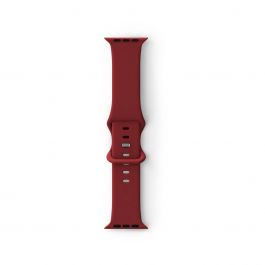 Resigilat: Curea Epico pentru Apple Watch 42/44/45mm Silicon Rosu