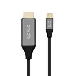 Cablu de date Epico USB-C la HDMI, Space Grey