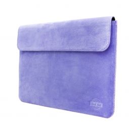 Husa de protectie Red Ant cu clapă pentru MacBook Pro 14, Piele, Violet