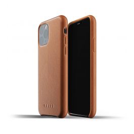 Husa de protectie Mujjo pentru iPhone 11 Pro, Piele, Maro