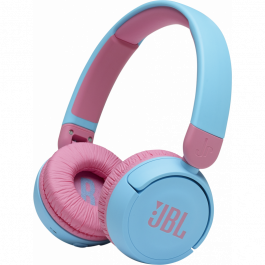 Casti On-Ear JBL pentru copii, Wireless, Bluetooth, Autonomie 30 ore, Albastru