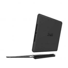 Husa de protectie cu tastatura ZAGG Slim Book pentru iPad Mini 4, layout UK, Negru