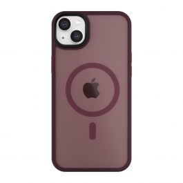 Husa de protectie NEXT ONE Mist Shield cu MagSafe pentru iPhone 15, Claret