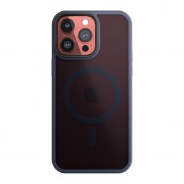 Husa de protectie Next One Mist Shield cu MagSafe pentru iPhone 15 Pro, Midnight