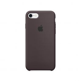 Husa de protectie Apple pentru iPhone 7, Silicon, Cocoa