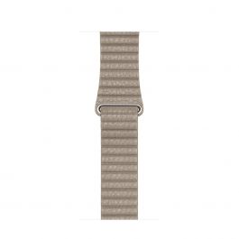Curea Apple Watch 42mm Stone Leather Loop - Large