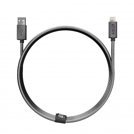 Cablu de date Next One tip USB-A - Lightning, Metalic, Space Grey
