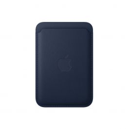 Portofel Apple pentru iPhone FineWoven Wallet cu MagSafe, Deep Blue