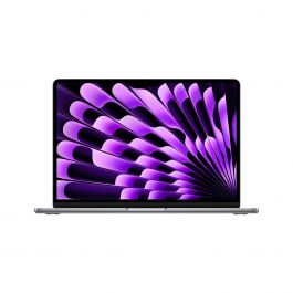 MacBook Air 13", procesor Apple M3, 8 nuclee CPU si 8 nuclee GPU, 8GB, 256GB, Space Grey, INT KB