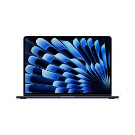 MacBook Air 15", procesor Apple M3, 8 nuclee CPU si 10 nuclee GPU, 16GB, 512GB, Midnight, INT KB