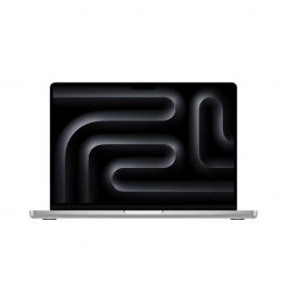 Resigilat: MacBook Pro 14", procesor Apple M3, 8 nuclee CPU si 10 nuclee GPU, 8GB, 512GB SSD, Silver