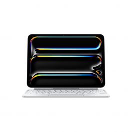 Husa cu tastatura Magic Keyboard pentru iPad Pro 11" (M4) Alb, layout RO