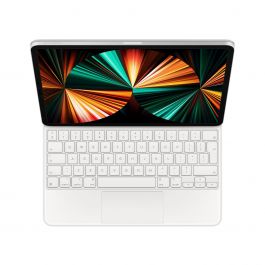 Resigilat: Husa cu tastatura Apple Magic Keyboard pentru iPad Pro 12.9" (gen.5) Alb, layout INT