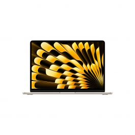 MacBook Air 13", procesor Apple M3, 8 nuclee CPU si 10 nuclee GPU, 8GB, 512GB, Starlight, INT KB