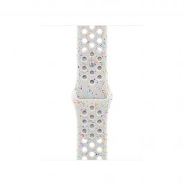 Curea Apple pentru Apple Watch 40mm Nike Sport Band, Pure Platinum Nike Sport Band, S/M