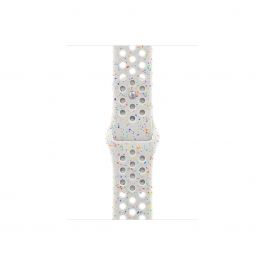 Curea Apple pentru Apple Watch 42mm Nike Sport Band, Pure Platinum Nike Sport Band, S/M